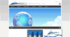 Desktop Screenshot of himalayalife.com